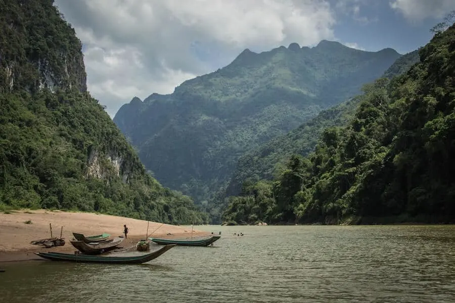 Meekong River Luang Prabang