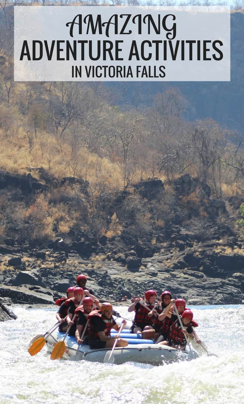 Top Adventure Activities in Victoria Falls