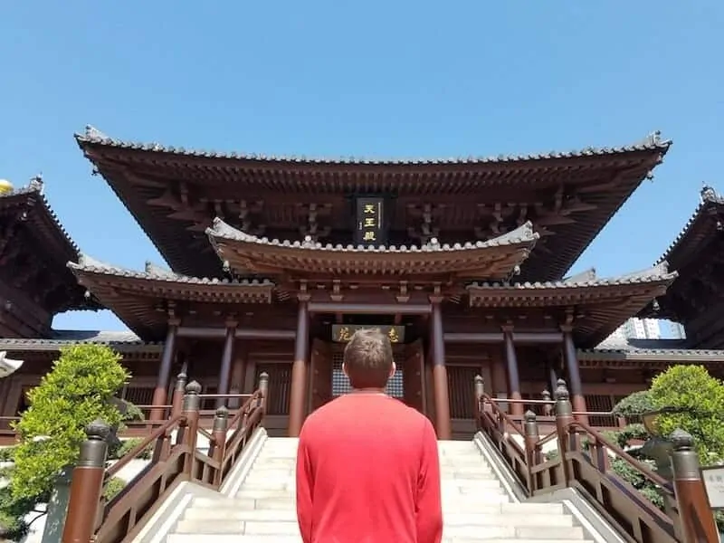 What to do in Hong Kong - visit Chi Lin Nunnery