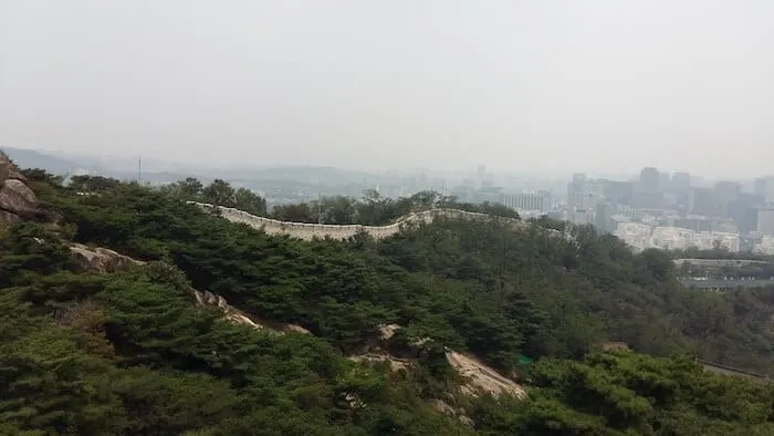 Hike in Seoul South Korea