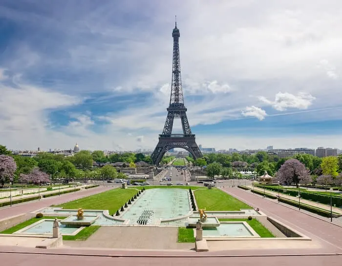 Paris attractions - Trocadero Square