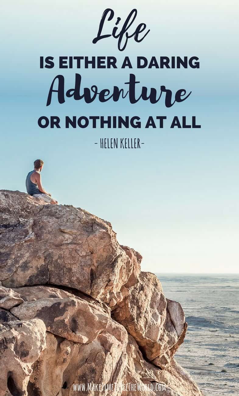 Travel Quote LIFE IS AN ADVENTURE