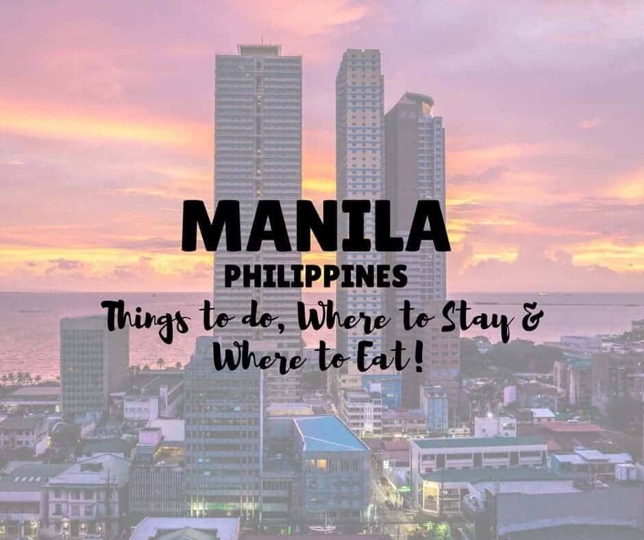 Awesome Things To Do Places To Visit In Manila Philippines