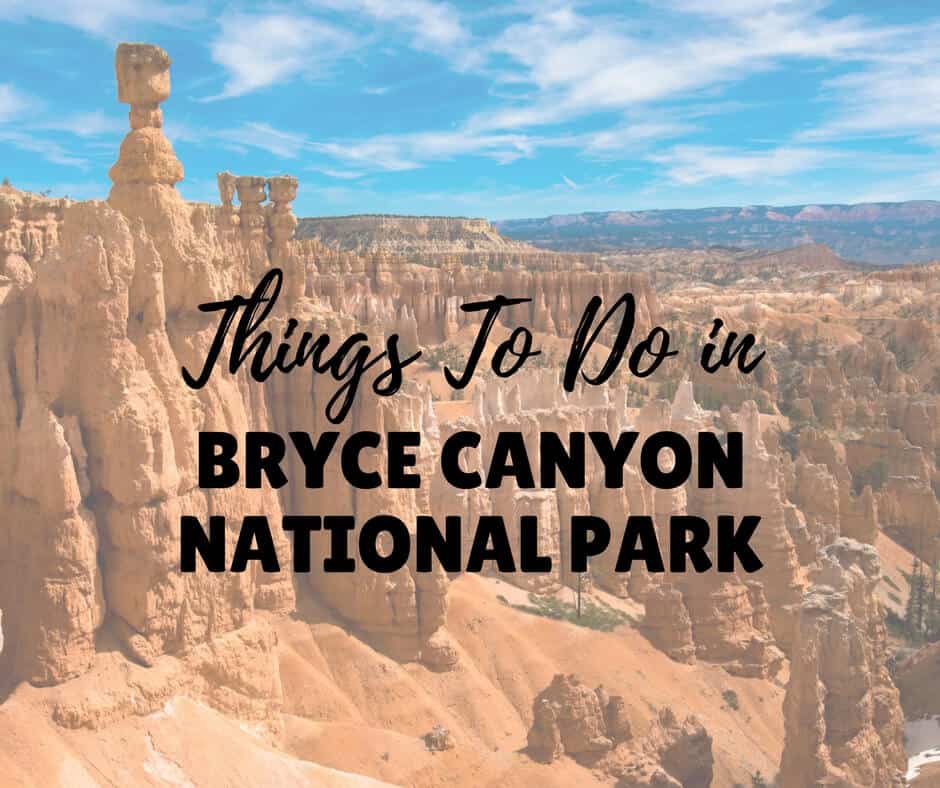 Things To Do in Bryce Canyon National Park