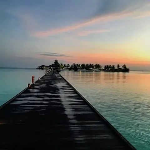 SUNRISE AFTER THE RAIN - Sun Island, Maldives - May 2017