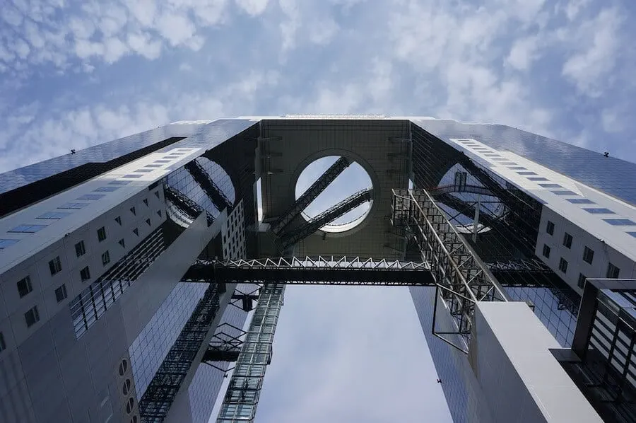 Points of Interest in Osaka - Umeda Sky building