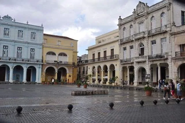 Havana Cuba Points of Interest - Plaza Vieja