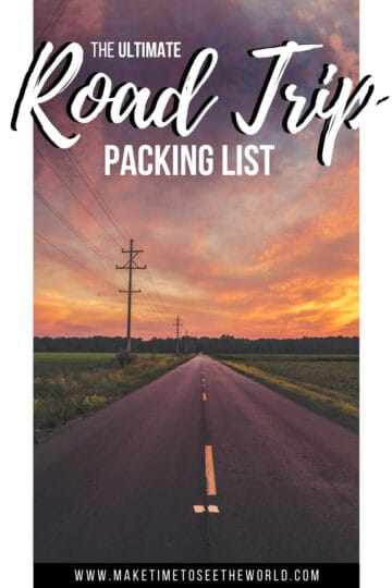 55 Essential Road Trip Packing List Items [2024] (inc FREE PDF Checklist!)