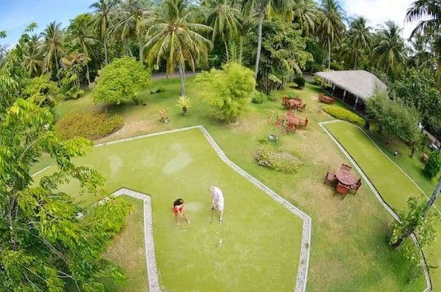 MiniGolf in the Maldives