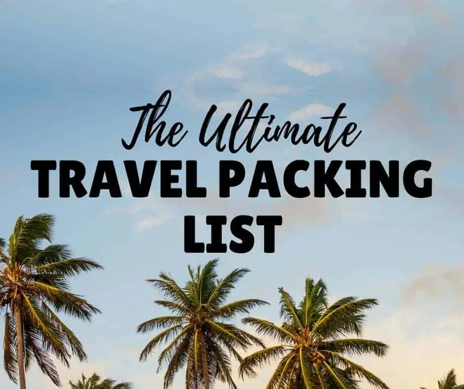 Travel Packing List