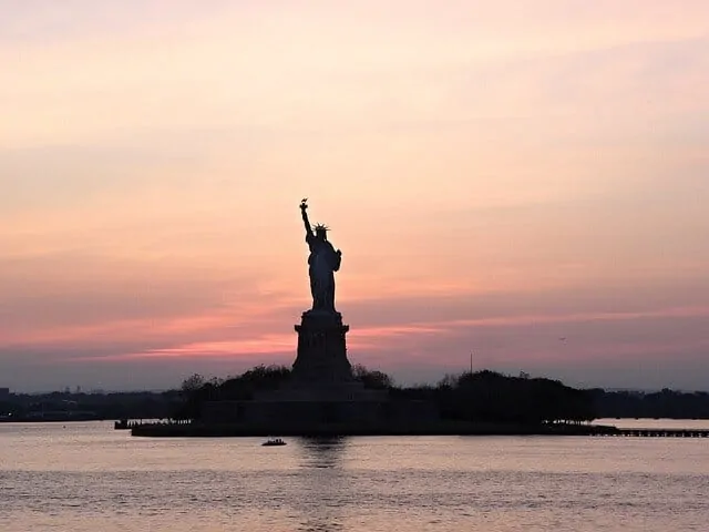 Statue of Liberty at Sunrise
