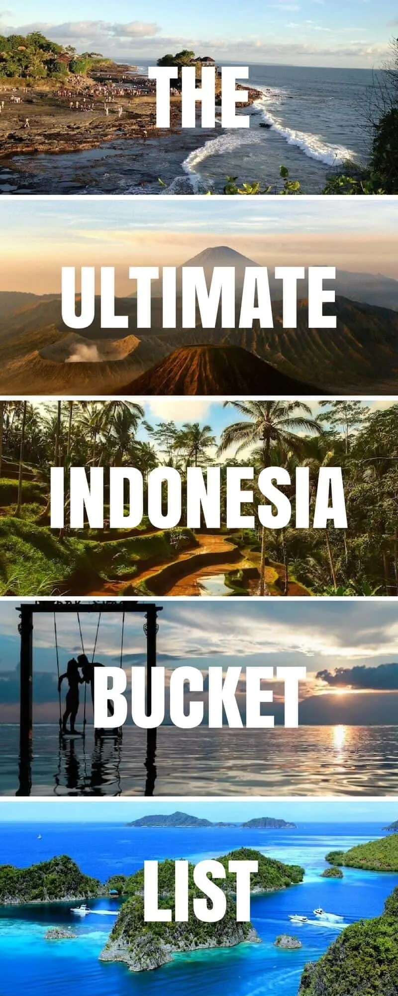 Tourists Attractions in Indonesia