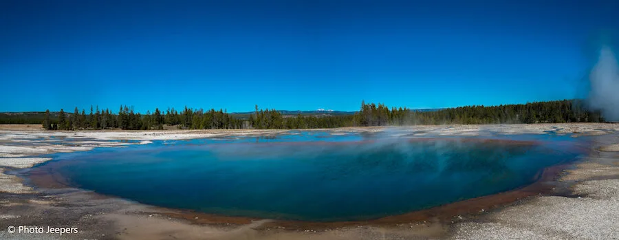 Midway Geyser Basin Yellowstone