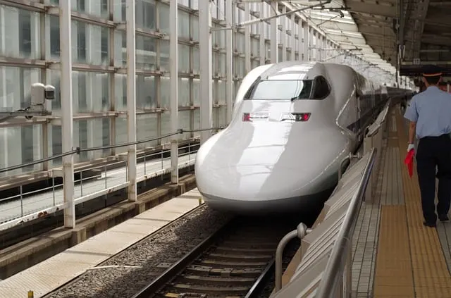 Best Sights in Kyoto - the Bullet Train