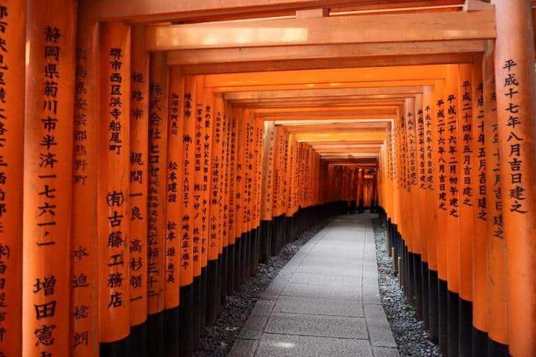 Where to go in Kyoto - the Fushimi Inari shrine
