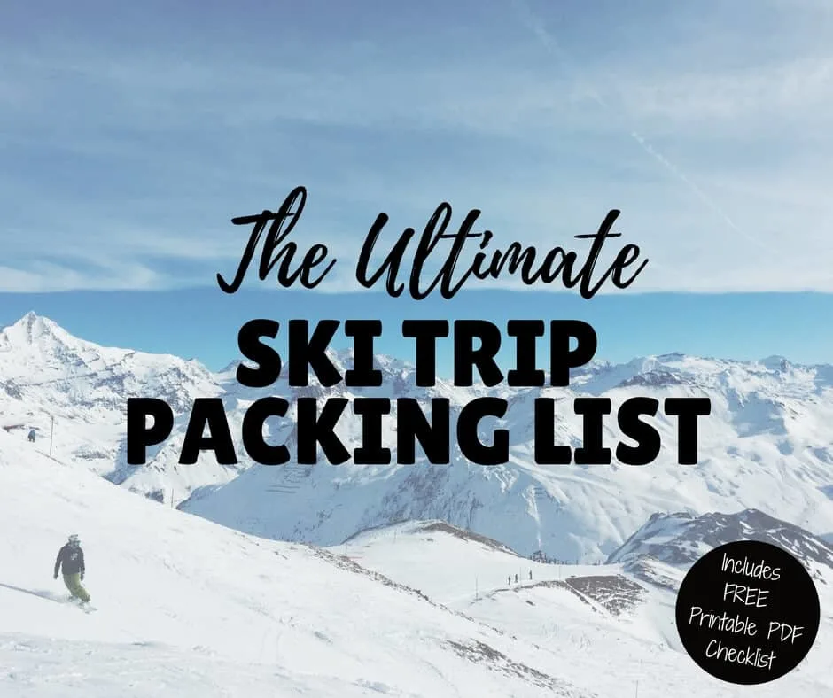 WHAT TO PACK FOR A SKI TRIP + APRÈS SKI ESSENTIALS – One Small Blonde