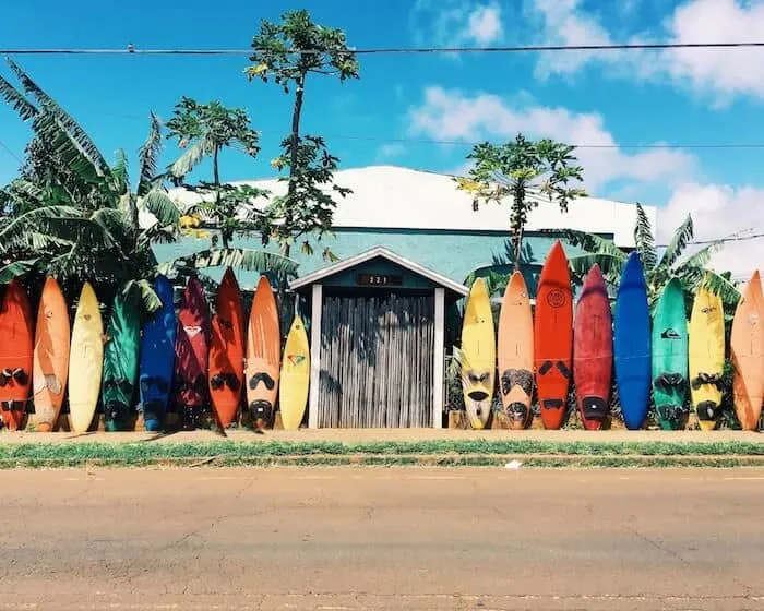 Surf Boards in Hawaii