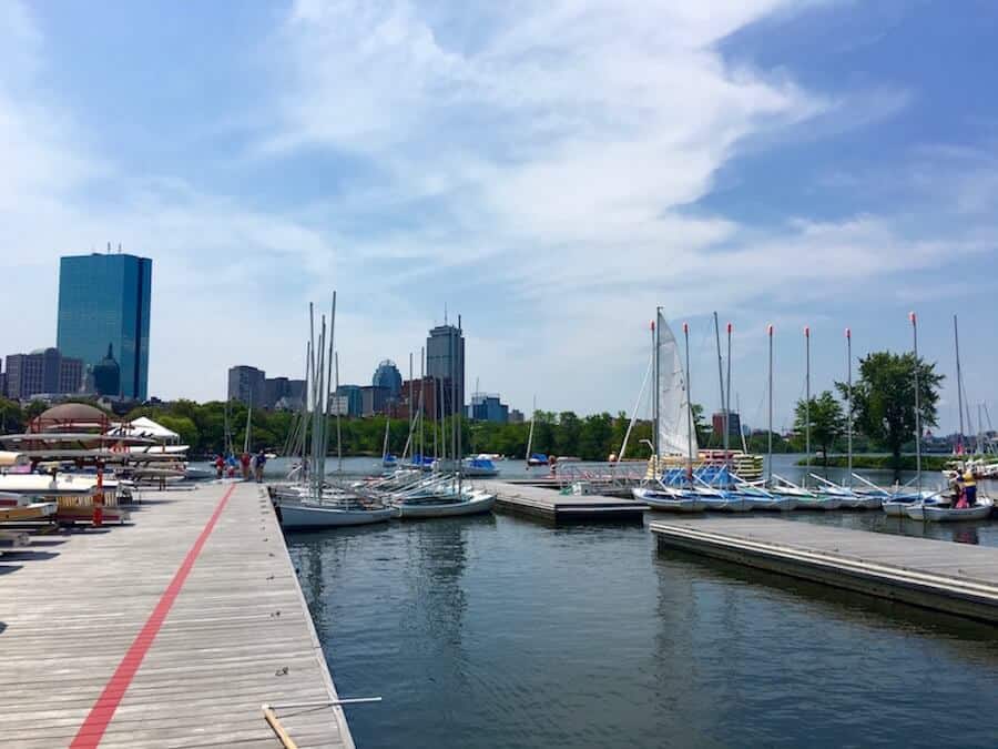 Charels River Esplanade Boston