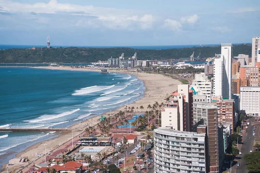 durban is cape towns smaller and lesser visited sister city