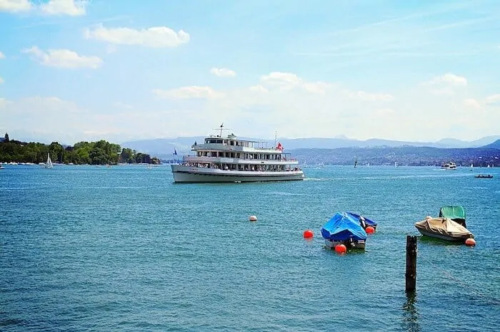 Boat Ride on Zurich Lake