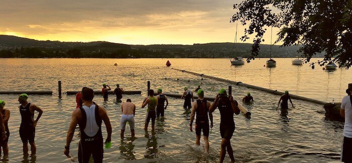 Swimming in Zurich