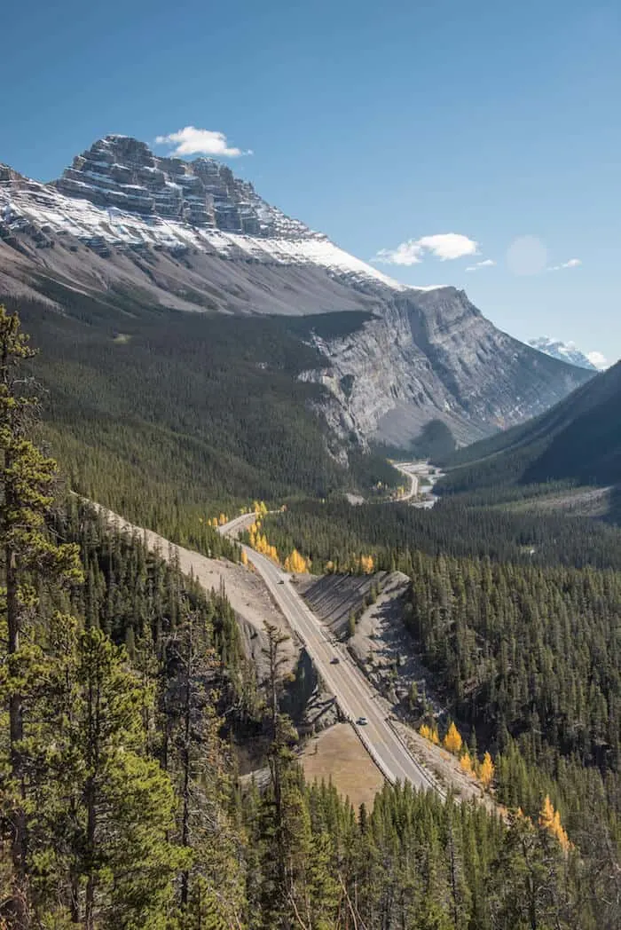 Alberta attractions - the Icefields Parkway