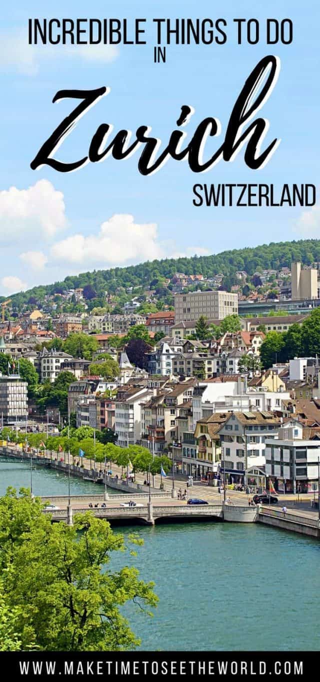 One Day in Zurich Top Things to do in 24 Hours [in 2024!]
