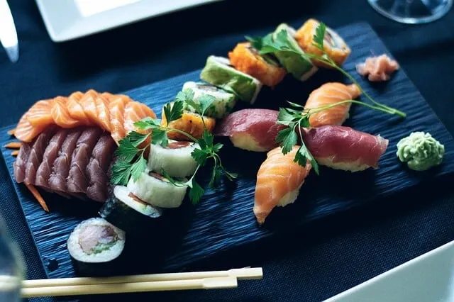 Eat Sushi in Tokyo Japan