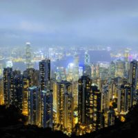 Hong Kong Itinerary - View from Victoria Peak at Night