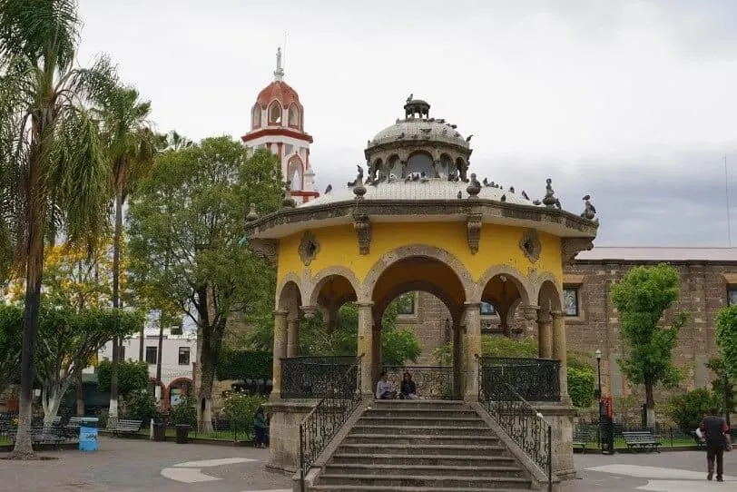 Gazebo in Jardin Hidalgo