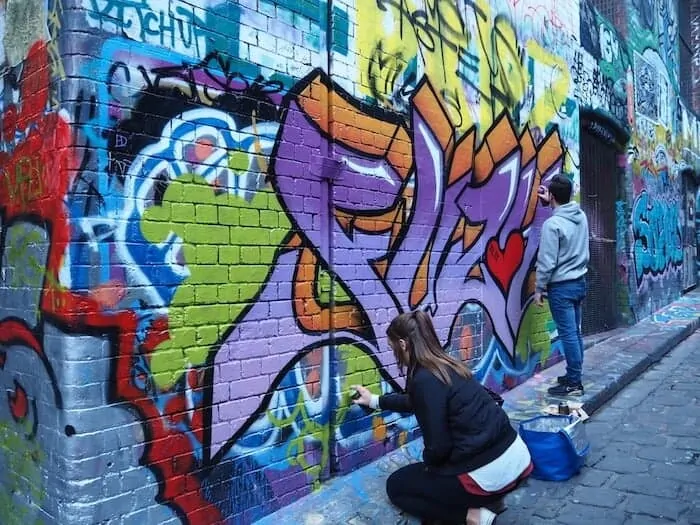 Street Art in Hosier Lane