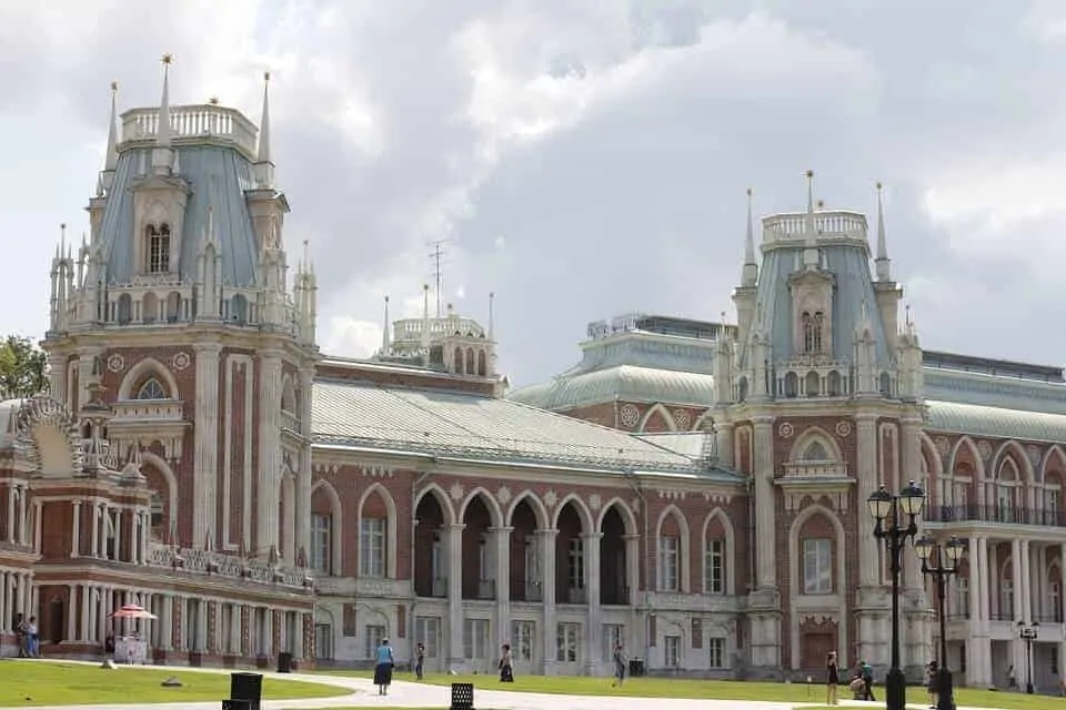 Things to do in Moscow Russia - visit Tsaritsyno palace