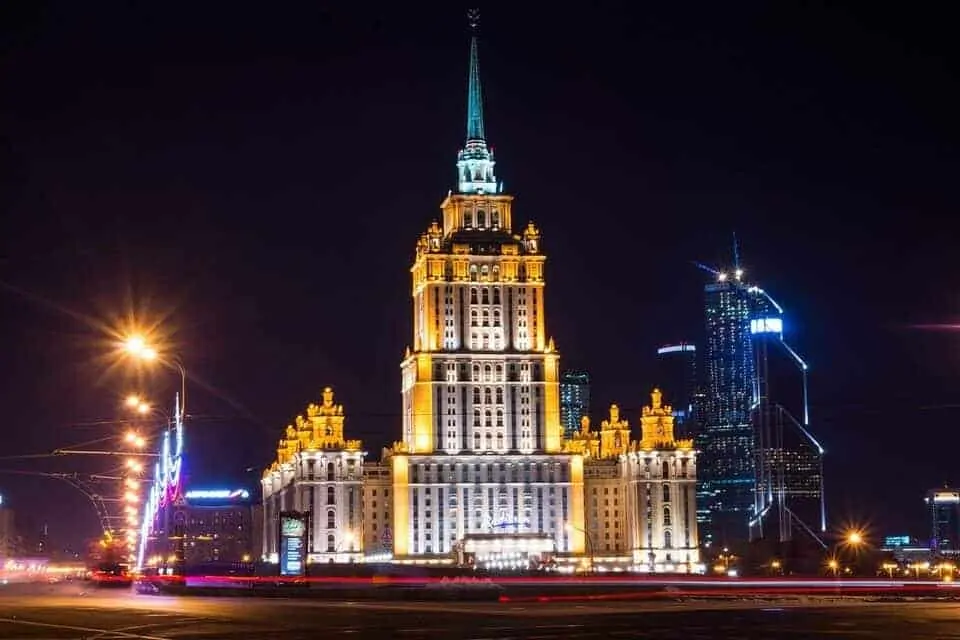 What to see in Moscow - The City at night