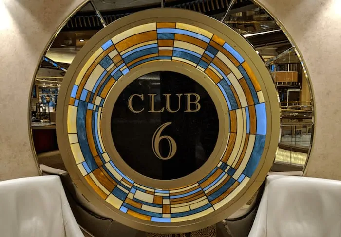 Club 6 on the Regal Princess Baltic Cruise