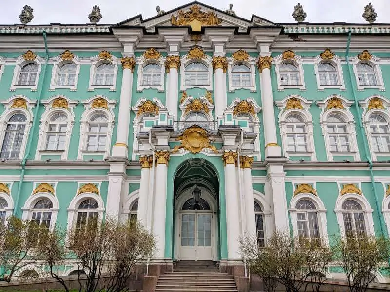 Rear Aspect of the State Hermitage Museum