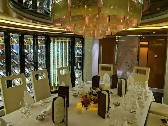 Winemakers Dinner on The Regal Princess