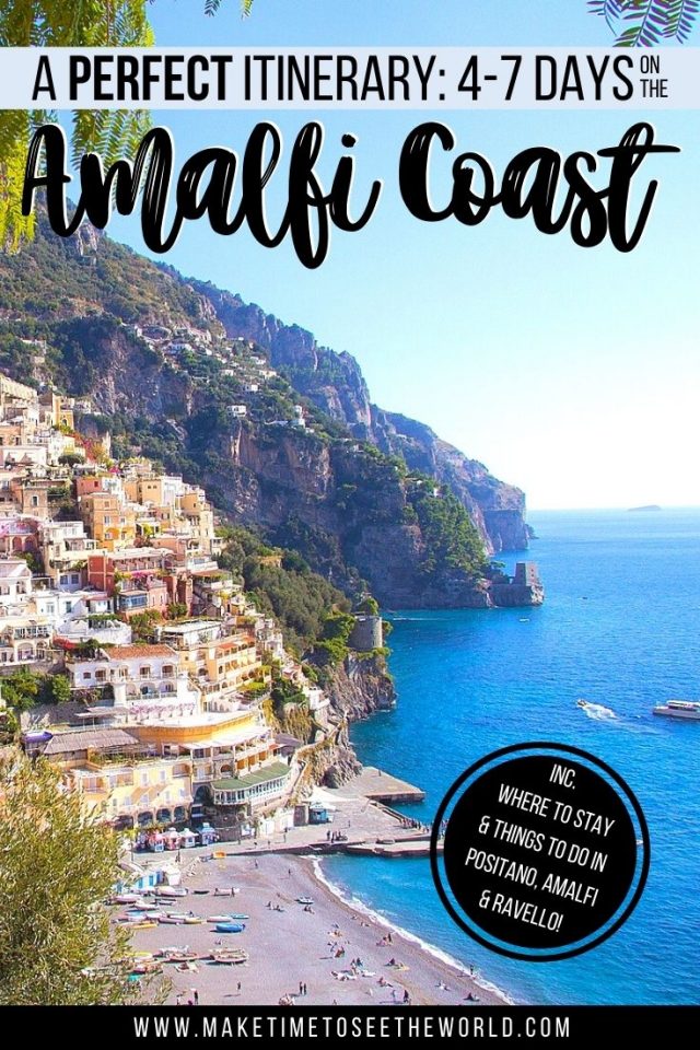 amalfi coast 4 day trip