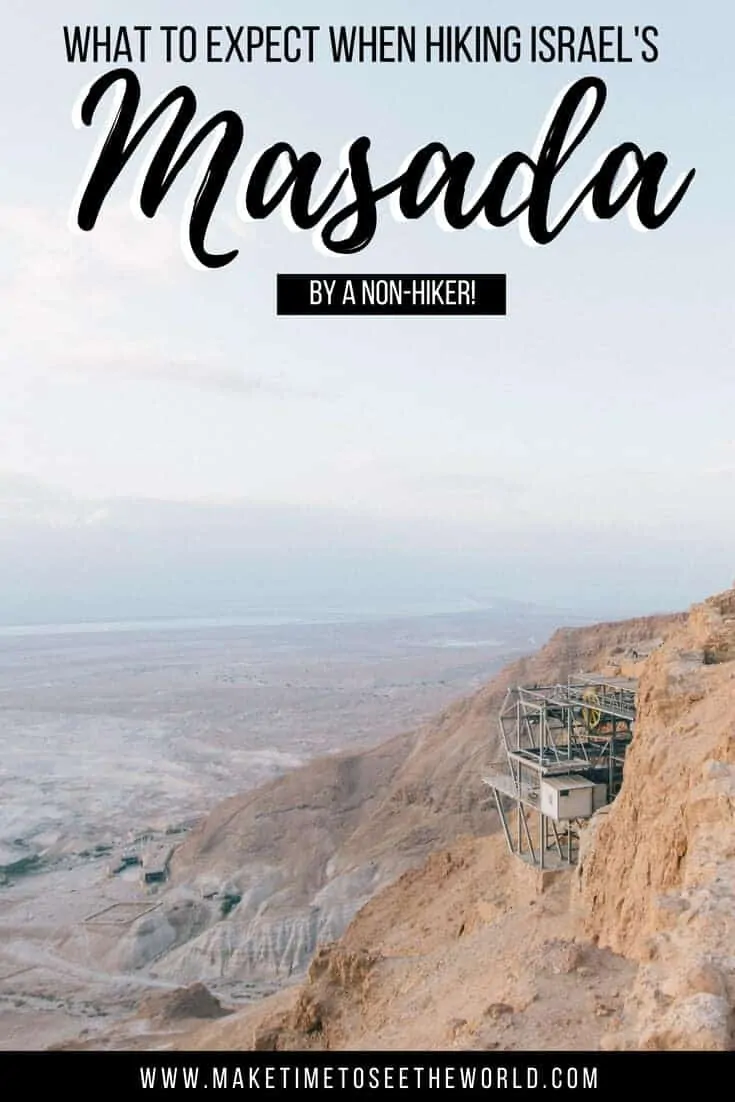 What to expect when hiking Masada for sunrise (by a non-hiker)