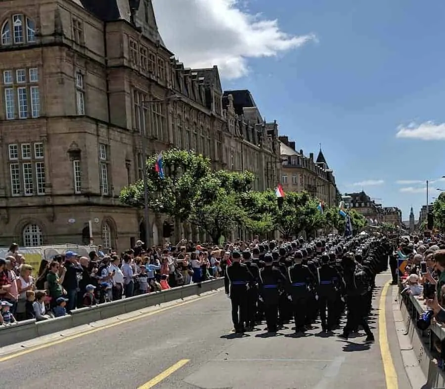 Military Parade Luxembourg