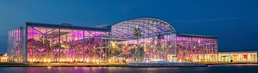 Therme Bucharest at Night