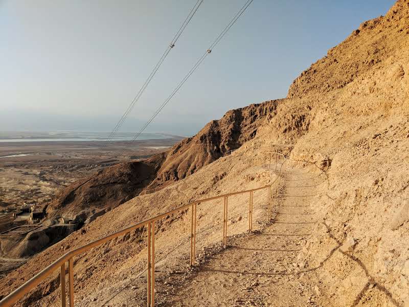 Walways on Masada Snake Path