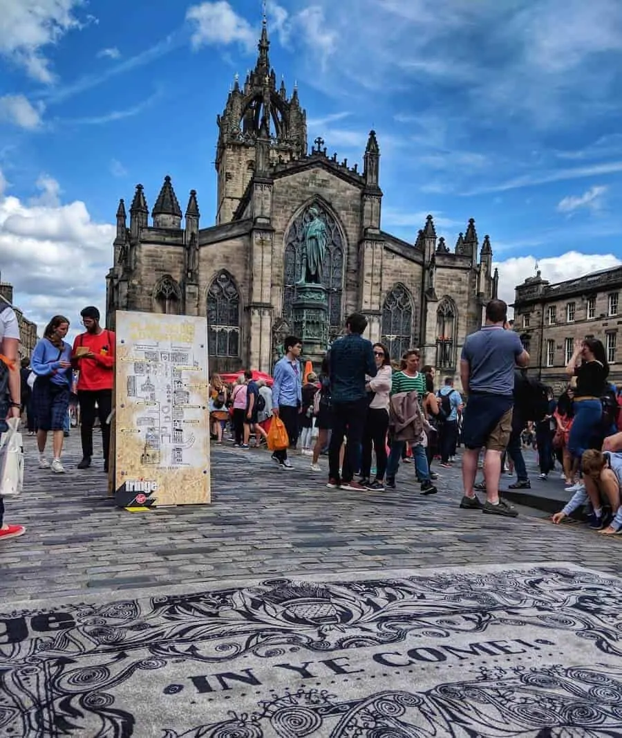 Edinburgh Fringe Entrance Rug