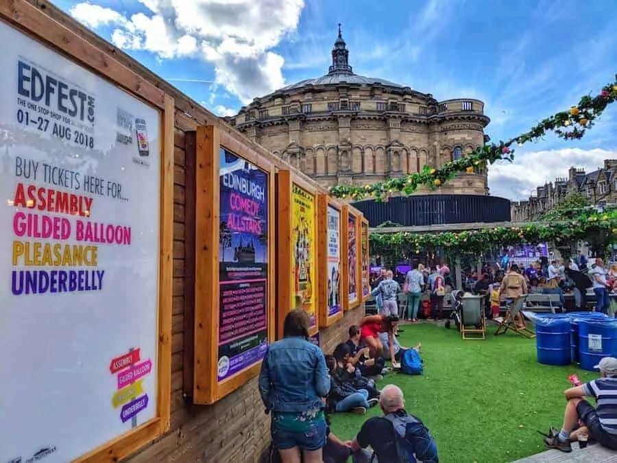 Gilded Garden at Edinburgh Festivals