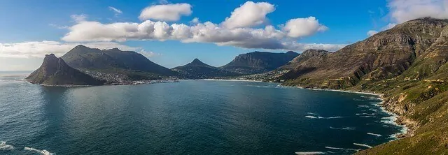 Hout Bay on Chapmans Peak Drive