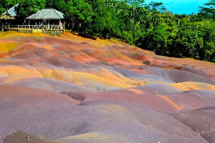 Seven Colored Earth in Mauritus