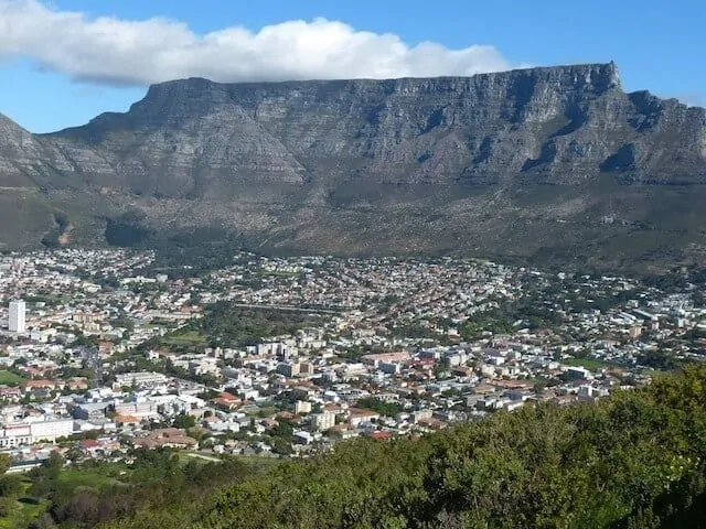 Table mountain - One fo the best places to visit in Cape Town