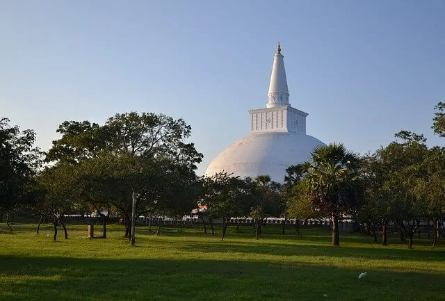 Giant White Stupa at Anuradhapura