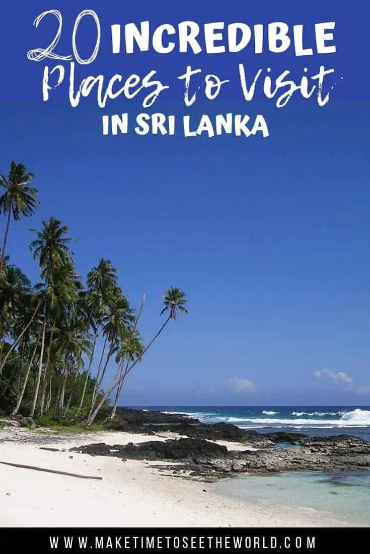 20+ of The Best Places to Visit in Sri Lanka #SriLanka #SriLankaTravel