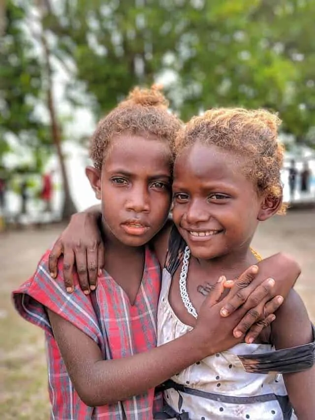 Friends - Children of the Solomon Islands