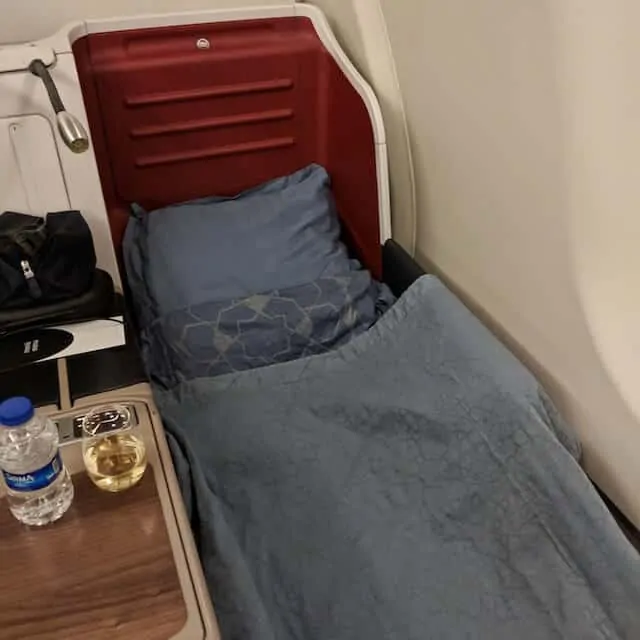 Lie Flat Bed on Turkish Airlines A330-300 copy